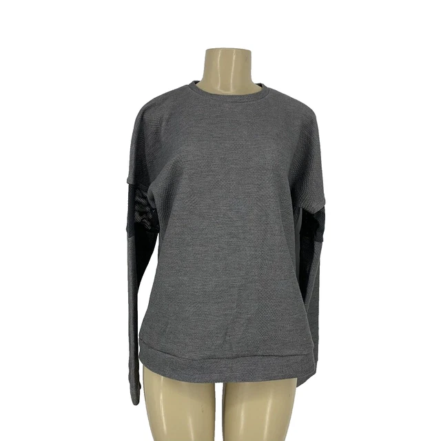 Under Armour Small Women Unstoppable Move Light Tunic Sweatshirt Gray Sz S 42-10