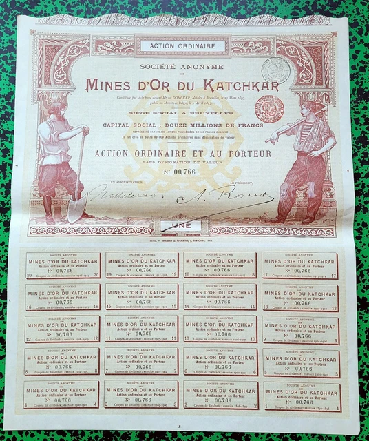 Superbe Document Historique : Facture Originale De 1899, Djibouti - Éthiopie & France, Ligne De Chemin De Fer