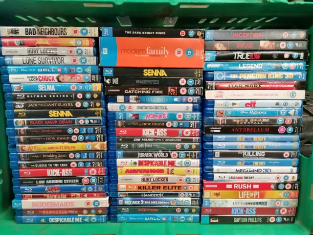 Blu-Ray DVD Movies Films TV Shows Series Job Lot Collection Bundle #22657