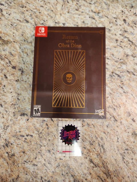 Return of the Obra Dinn Collectors Edition Nintendo Switch New Sealed LRG