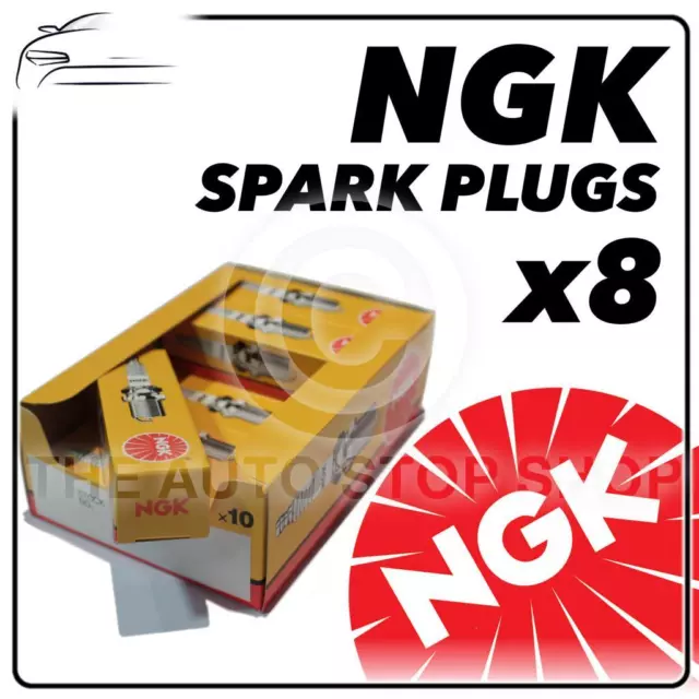 8x NGK SPARK PLUGS Part Number CMR5H Stock No. 7599 New Genuine NGK SPARKPLUGS