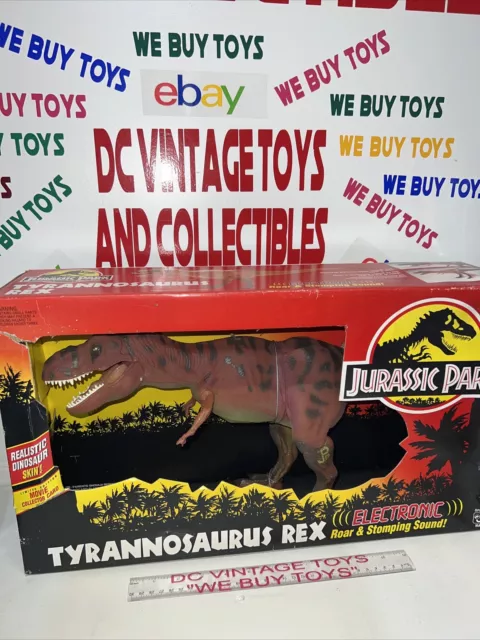 Kenner 1993 Jurassic Park Tyrannosaurus Rex JP09 T-Rex Electronic Dinosaur New