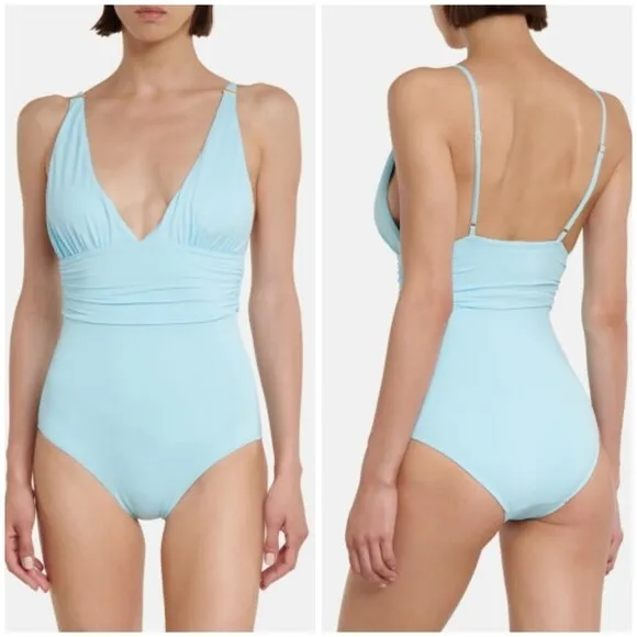 Melissa Odabash Panarea ruched swimsuit size 8