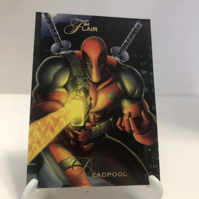 1994 Marvel Universe Flair Power Blast #78 Deadpool - MINT Condition