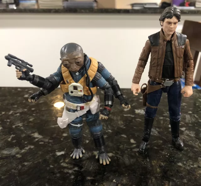 Solo A Star Wars Story Black Series Rio Durant & Han Solo 2018 6” Figures