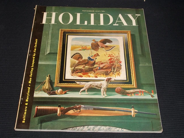 1947 NOVEMBER HOLIDAY Magazine - Baltimore Maryland Nice Front Cover - E  1245 £41.57 - PicClick UK