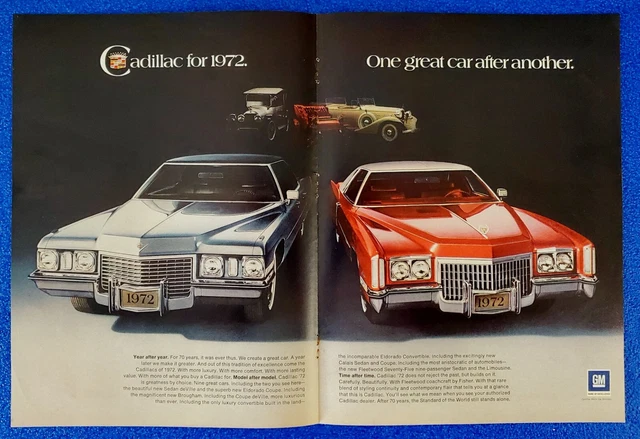 Cadillac, American, Automobiles, Advertising, Collectibles
