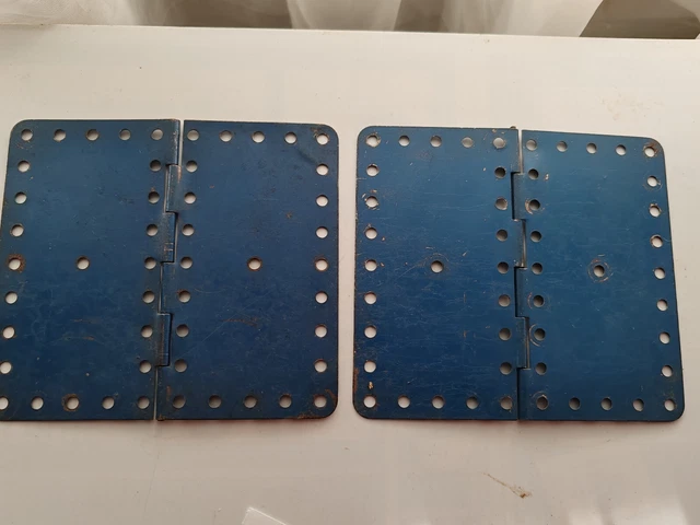 MECCANO n °97a bleu et or 26 longrines dont 9 sous emballage lot