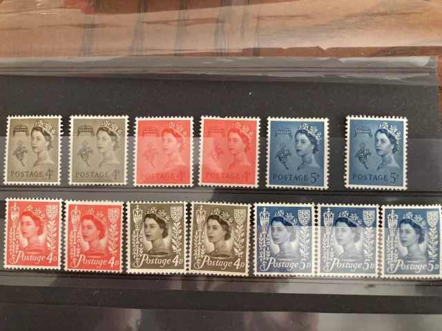 channel islands 13 Mint stamps MNH 1958 (lot 124)