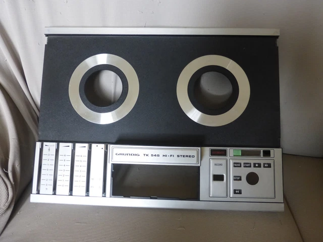 Magnétophone Grundig CR455 - Lecteur Cassette Vintage - Testé Fonctionnel