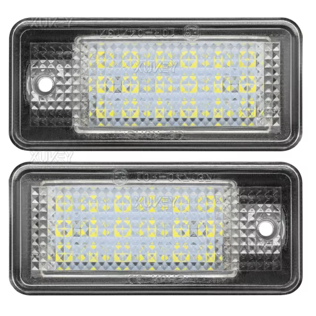 2X KENNZEICHENLEUCHTE + Glühlampe für AUDI A3 8P A4 B6 B7 A6 C6 A8 4E 4H Q7  4LB EUR 24,90 - PicClick DE