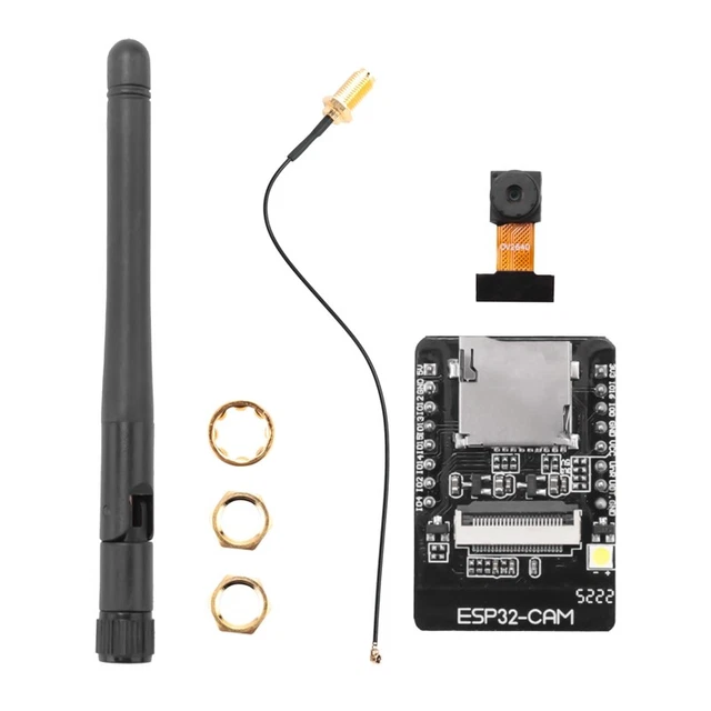 Diymore Scheda Sviluppo ESP32-CAM | WiFi Bluetooth | OV2640 | 8MB PSRAM | Scheda MB Integrata