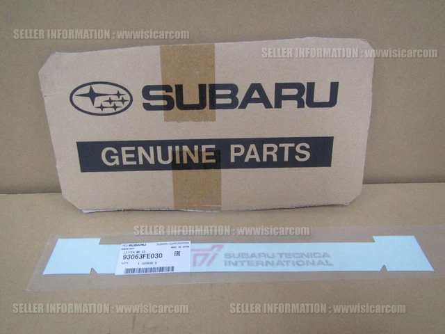 STI Style Front Bumper Lip Spoiler For 2004-2005 Subaru Impreza (4-Door) - Unpainted Polypropylene 3 thumbnail image