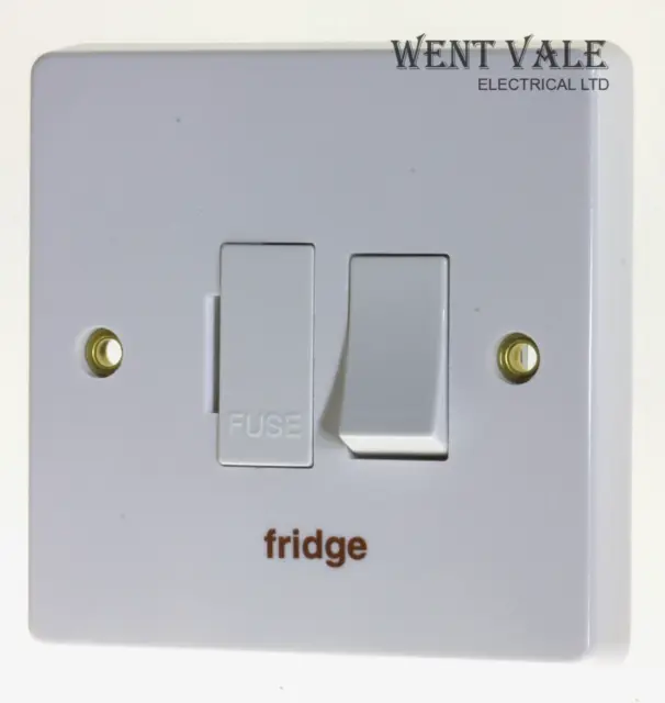 Crabtree Capital - 4827/FR - 13a D/Pole Switched Fuse Connection Unit 'Fridge'