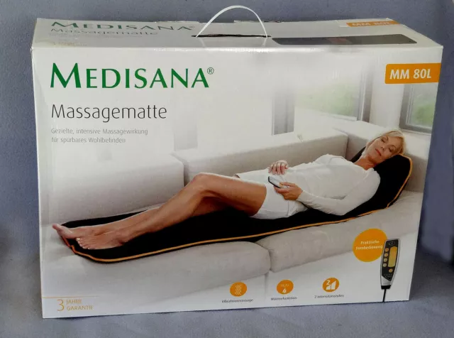 MEDISANA Massagematte mit Vibrations- und Wärmefunktion