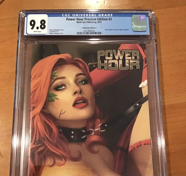 Power Hour 2 Poison Ivy Preview Close-up Sidney Augusto CGC 9.8 What Top