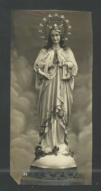Foto antigua de la Inmaculada andachtsbild santino holy card santini