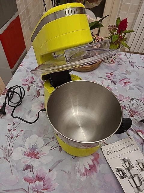 Impastatrice Planetaria 7L KM1510 DCG 1800W - Con Accessori Per Pasta - Foto 3