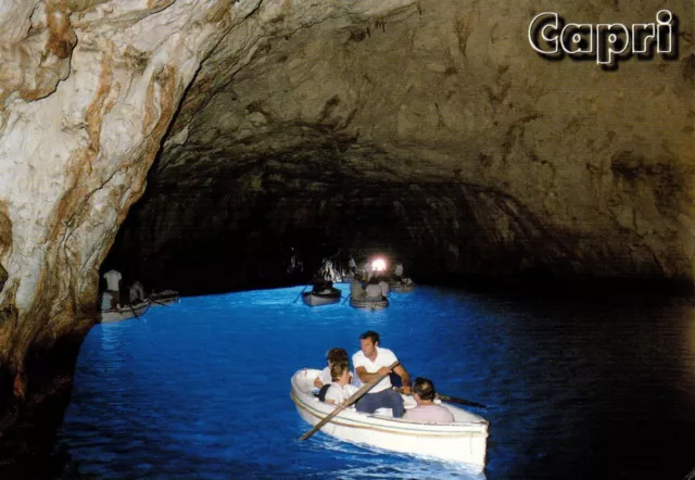 Cartolina 536. Campania. Napoli. Capri. La Grotta Azzurra. Non viaggiata