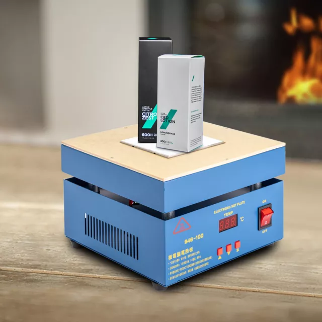 550W Desktop Electronic Hot Plate Preheating Station Iron Shell High Quality