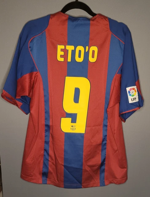 Kit / ETO'O #9 Fc Barcelone Home 2004 à 2006