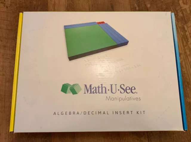 Math U See Manipulatives - Algebra/Decimal Insert Kit