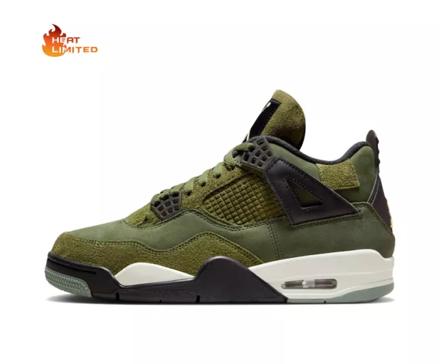 Nike Air Jordan 4 Retro Se Craft Mediano Oliva Zapatillas Nuevo Limitado Zapatos