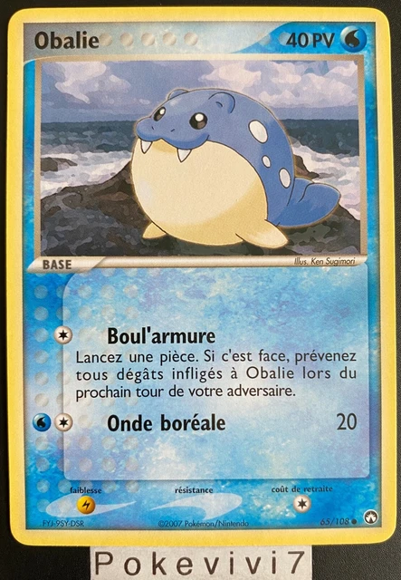 Carte Pokemon OBALIE 65/108 Bloc EX Gardiens du Pouvoir FR NEUF