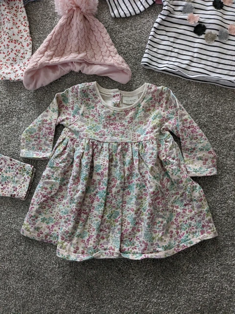 Next Baby Girl Tops Leggings Dress Hat Bundle Size 0-3 Months 8