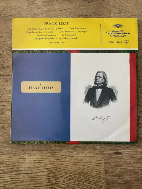 Franz Liszt, Tamas Vasary - 7 Piano Pieces,  LP, (Vinyl)