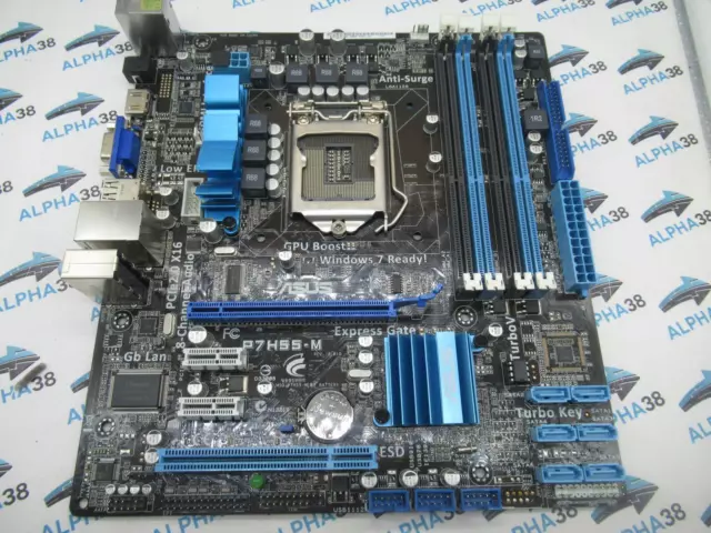 Asus P7H55-M Intel 4x DDR3 Zócalo LGA 1156 Placa Madre