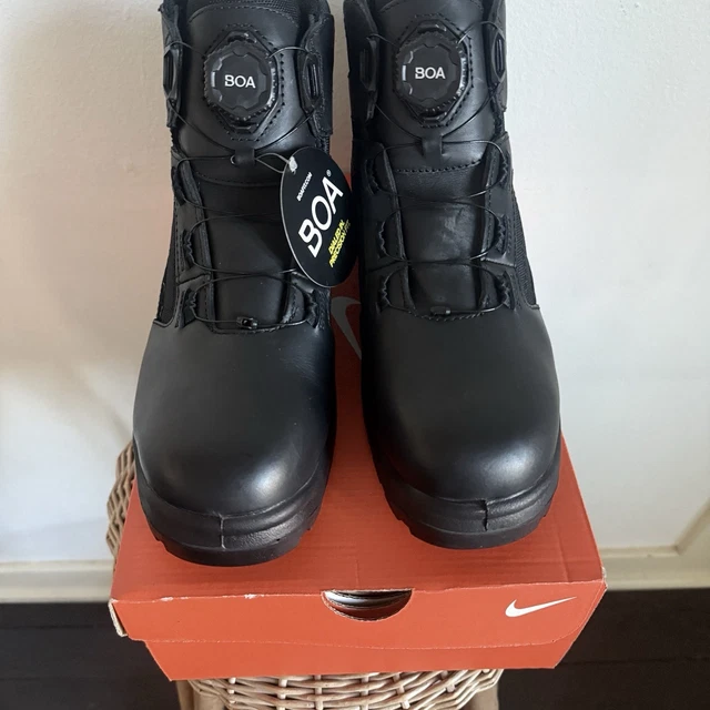 Wing99 WORX BY RED Wing Electrum 5650 BOA Safety Toe Work Boots Black Men’s Sz ...