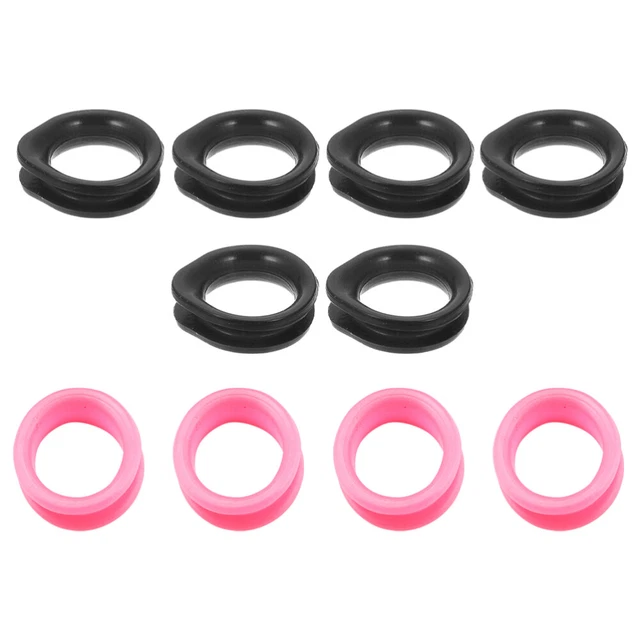 Forbici anello in silicone forbici di bellezza anelli alle dita forbici gel di ciottoli