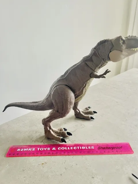Jurassic World Tyrannosaurus Rex Chomping Action 16" Hasbro 2015 T Rex Figure JW