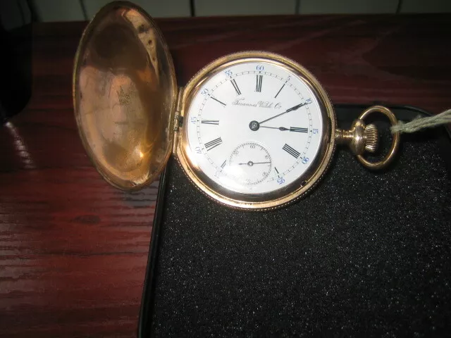RELOJ DE BOLSILLO ANTIGUO de tres tapas EUR 130 00 PicClick IT