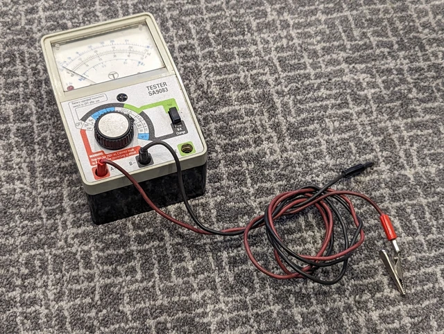 RETRO BRITISH TELECOM TESTER SA 9083 Vintage BT Multimeter WORKING ...