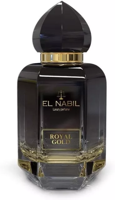 EL NABIL Eau de Parfum Royal Gold  Fragrance 65mL concentré musc dubaï