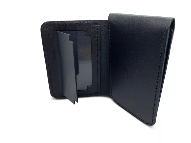 Security Door Staff ID Card Leather Holder Wallet warrant