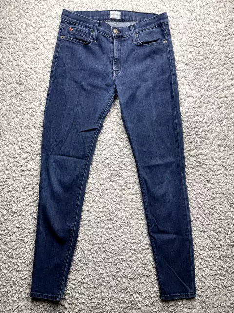 Hudson Jeans Womens 28 Nico Super Skinny Mid Rise Medium Wash Stretch Logo 3
