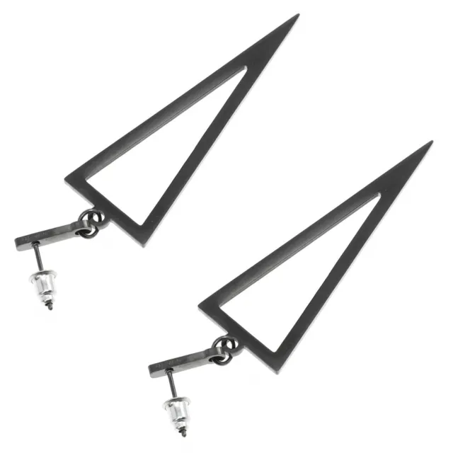Triangle Earrings Geometric Drop Long Dangle Pendant Simple