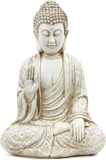 Leekung Buddha statue for home decor accents,laughing buddah White