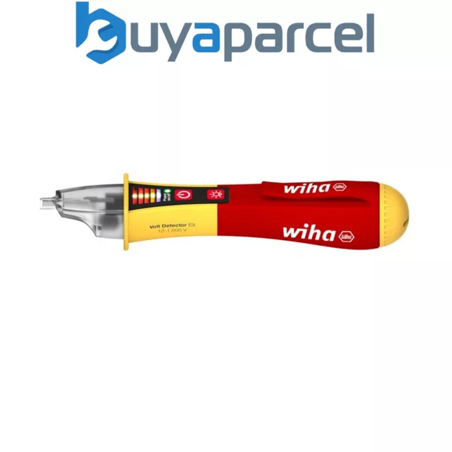 Wiha 44309 Non-contact Voltage Detector, Eruption Protected 12-1000V AC WHA44309