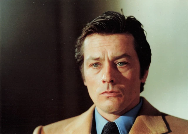 ALAIN DELON COMME un boomerang photo argentique originale cinema '76 ...