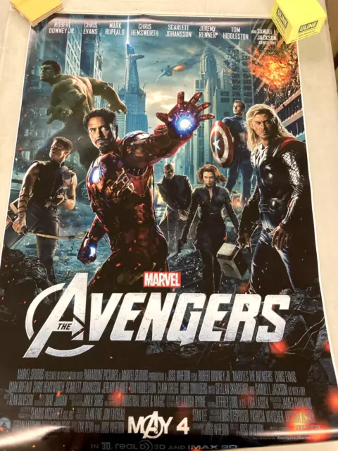 THE AVENGERS Movie POSTER 24x36