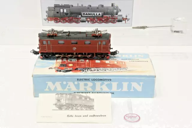 Märklin 3030 BR Da der SJ, sehr gut, schöne OVP, Anleitung, Plakette