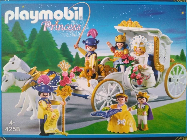 Playmobil 4258 Château De Princesse – Mariage, Carrosse, Chevaux, Gardes