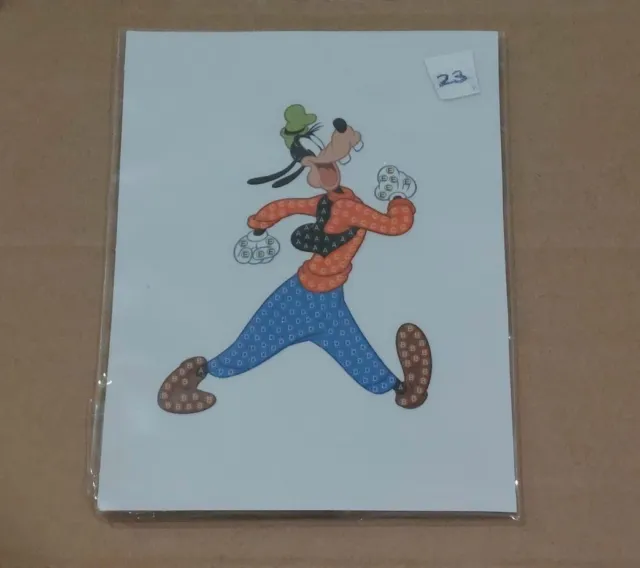 Disney 100 Crystal Art Sticker Number 023 - Goofy