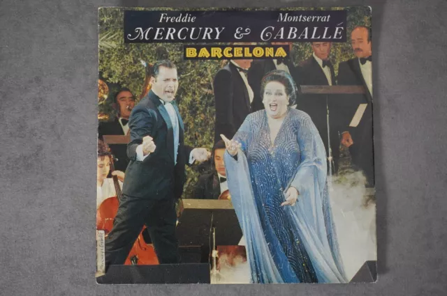 7" Single: Freddie Mercury & Montserrat Caballé - Barcelona (1987)