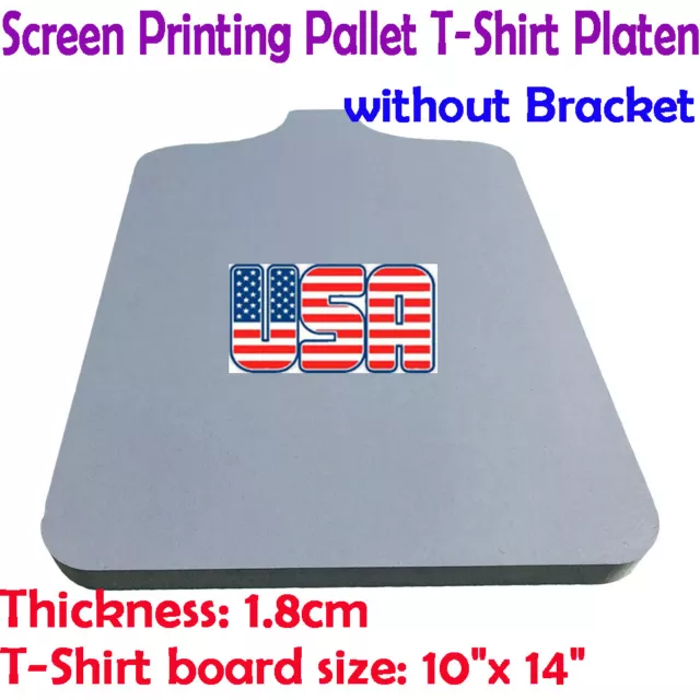 Professional 10"x14" Child Screen Printing Pallet T-Shirt Platen without Bracket