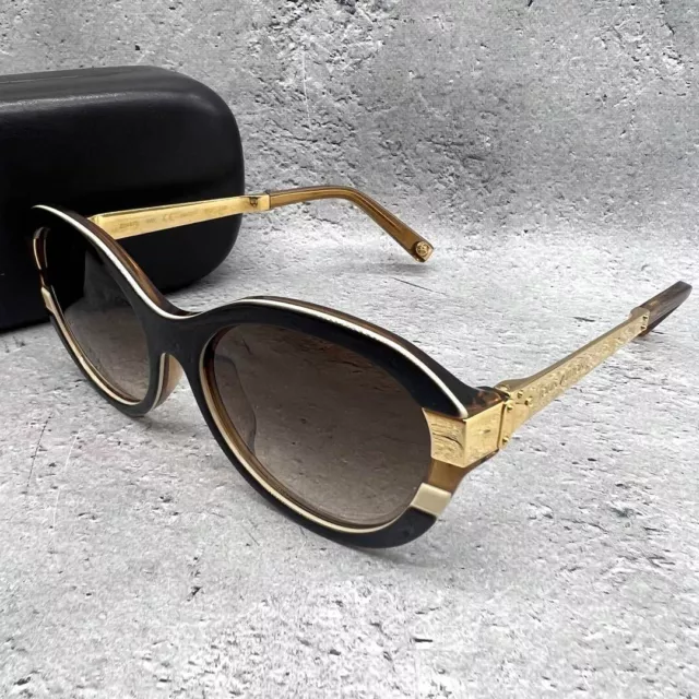 Louis Vuitton LV Petit soupçon Cat Eye Sunglasses Light Tortoisehell Acetate & Metal. Size W